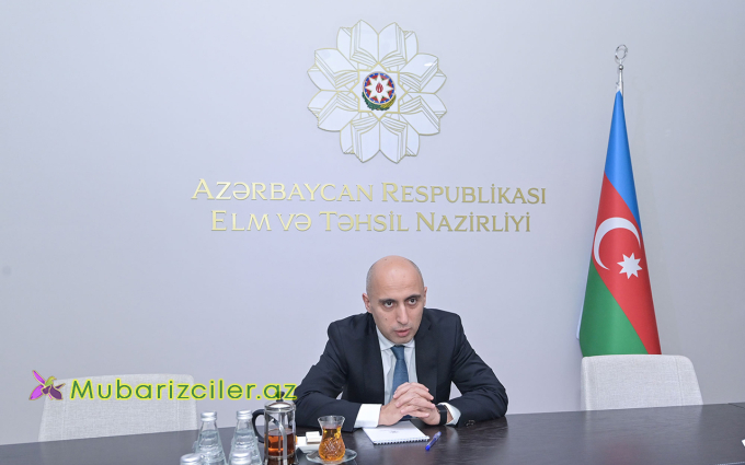 Nazir “Yüksəliş”in qalibləri ilə görüşdü