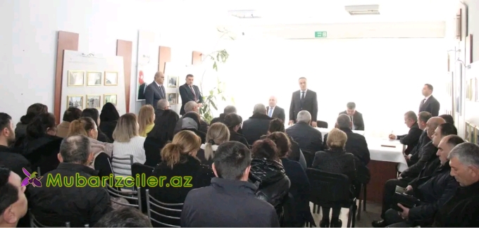 Goranboyun Rəhimli kəndində səyyar qəbul keçirildi