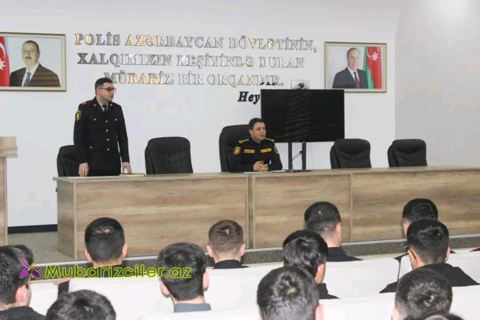 Astarada Polis Akademiyasında təhsil almaq istəyən məktəblilərlə görüş keçirilib