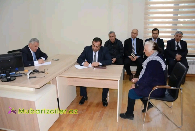 Müstəqim Məmmədov növbəti dəfə vətəndaşları qəbul edib