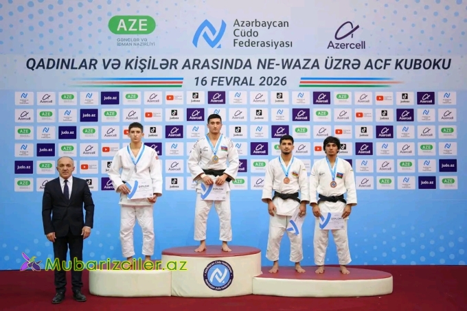 Naftalanlı cüdoçu ACF Kubokunda bürünc medal qazanıb