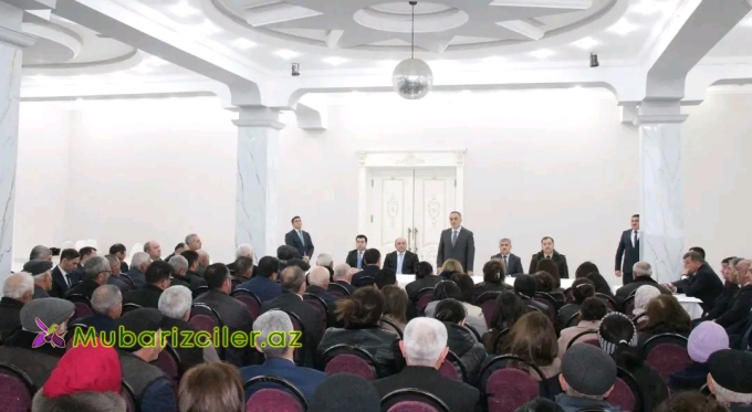 Məhərrəm Quliyev Xan Qərvənd kənd sakinlərinin müraciətlərini dinlədi