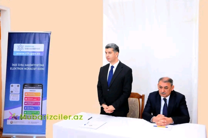 Vüqar Novruzov Qırıqlı kənd sakinlərinin müraciətlərini dinləyib