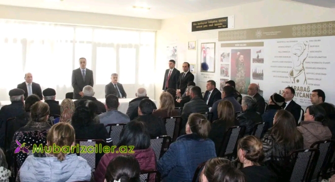 Məhərrəm Quliyev Təklə kəndində səyyar qəbul keçirdi