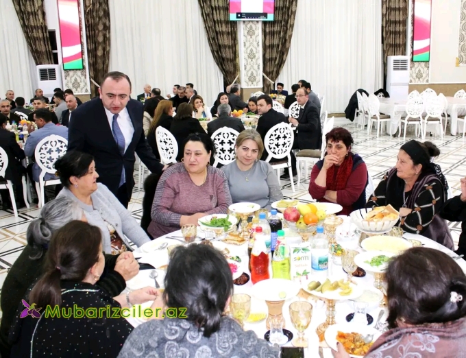 Daşkəsəndə iftar süfrəsi təşkil olunub