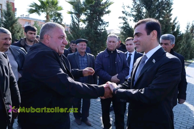 Anar Məmmədov Umudlu camaatı ilə görüşdü