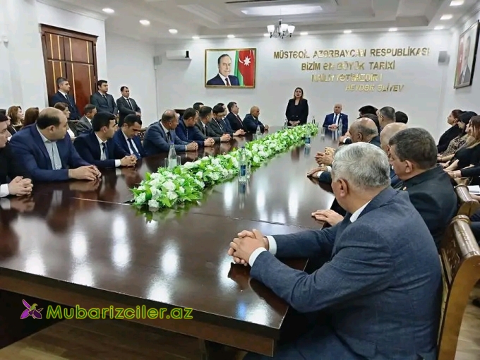 31 Mart Azərbaycanlıların Soyqırımı qurbanlarının xatirəsi Goranboyda ehtiramla yad olunub