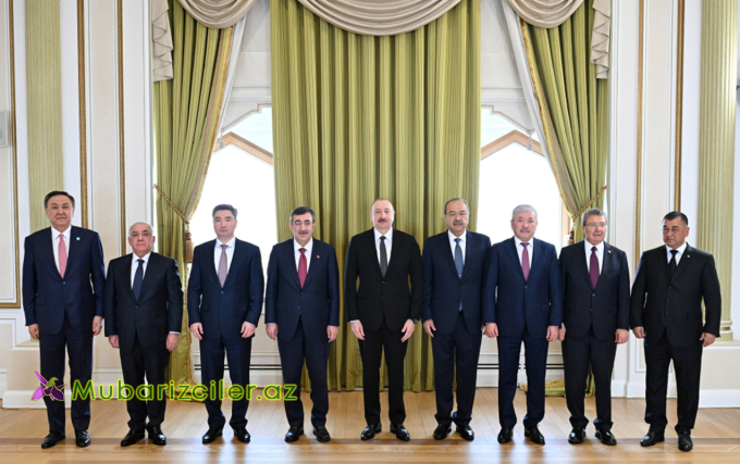Prezident TDT-yə üzv dövlətlərin hökumət başçılarını qəbul etdi