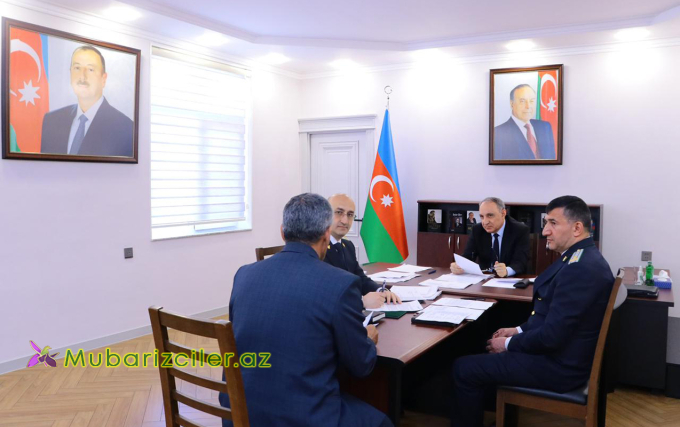 Baş prokuror Tərtərdə qəbul keçirdi