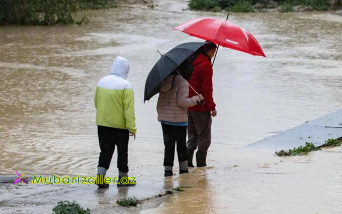 Hava ilə bağlı növbəti xəbərdarlıq - Subasma ola bilər