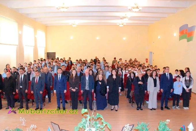 Naftalanda Şəhid Vaqif Bayramovun xatirəsi anılıb