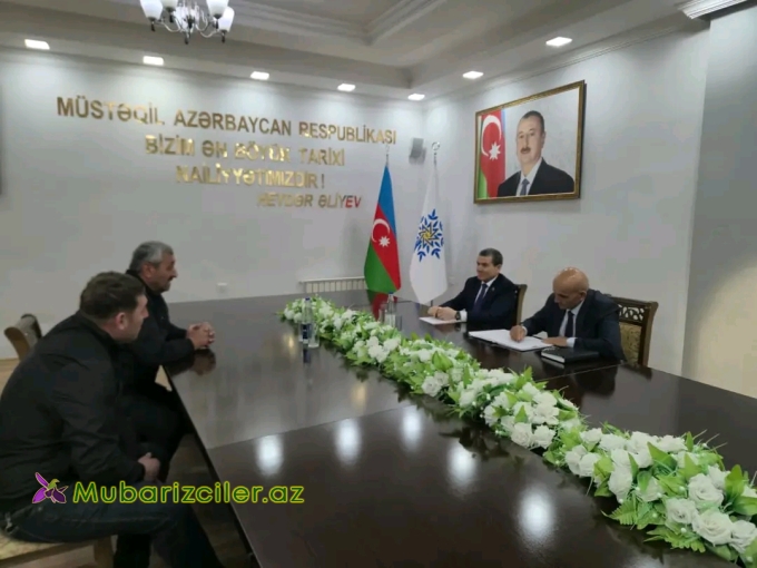 Bədəl Bədəlov Goranboyda vətəndaş qəbulu keçirdib