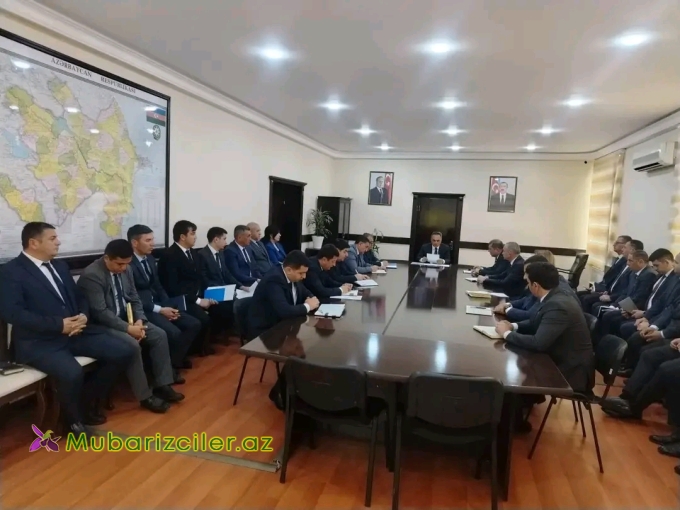 Goranboy rayon İcra Hakimiyyətində aparat iclası keçirildi