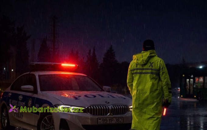 DYP-dən yağışlı hava ilə bağlı sürücülərə