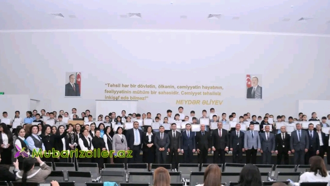 Goranboyda "Lutfizadə adına Məntiq Olimpiadası" və "Respublika Fənn Müsabiqəsində" uğur qazanaraq yarımfinal mərhələsinə vəsiqə qazanmış şagirdlərlə görüş keçirildi