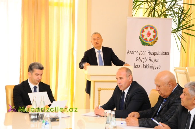 Göygöldə Ağsaqqallar Şurasının yeni üzvləri ilə görüş keçirilib