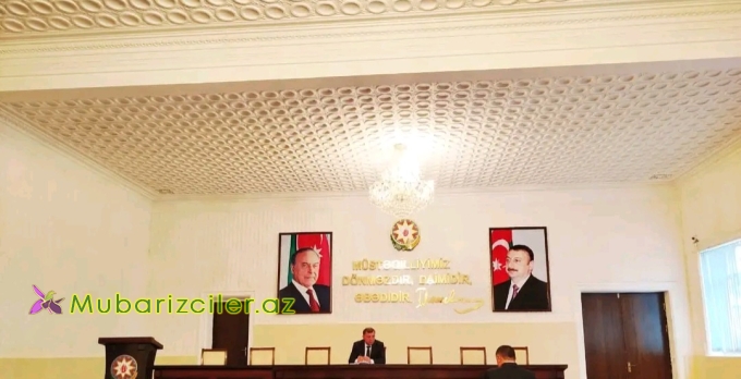 Seymur Nazarovun rəhbərliyi ilə Goranboy RİH-də aparat iclası keçirildi