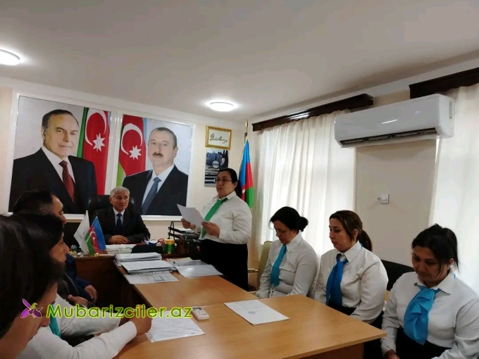 Göyüş Nağıyevin rəhbərliyi ilə pedaqoji şuranın iclası keçirilib