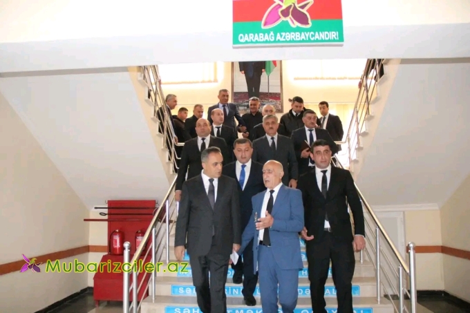 Goranboyda növbəti səyyar qəbul Səmədabad kəndində keçirildi