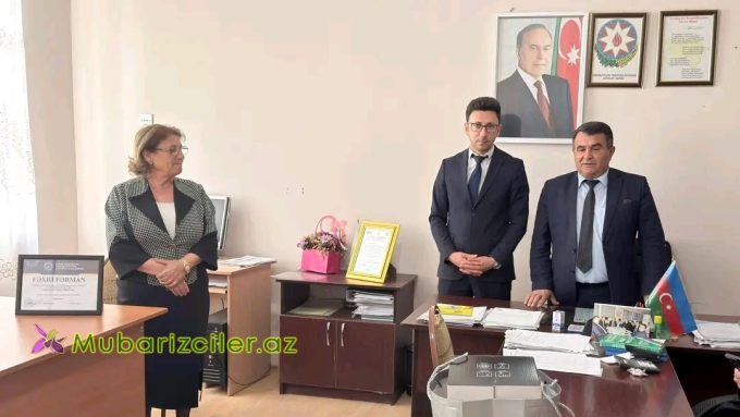 Goranboyda Amalya İsgəndərovanın 65 illik yubleyi qeyd edilib