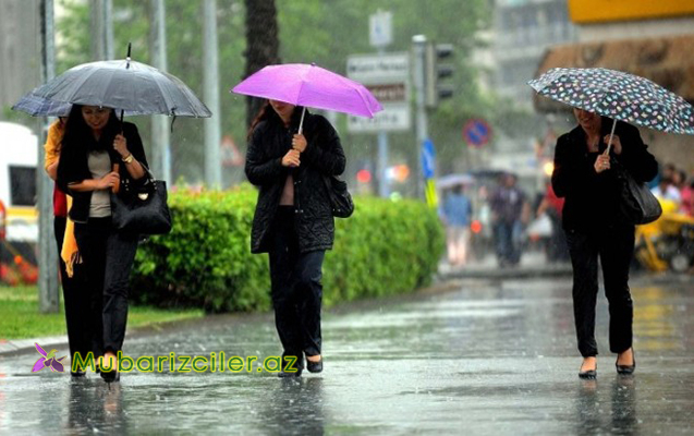 Yağış yağacaq, çaylardan sel keçəcək