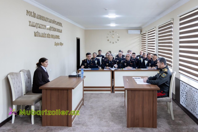 Vilayət Eyvazov Göyçayda vətəndaşları qəbul edib