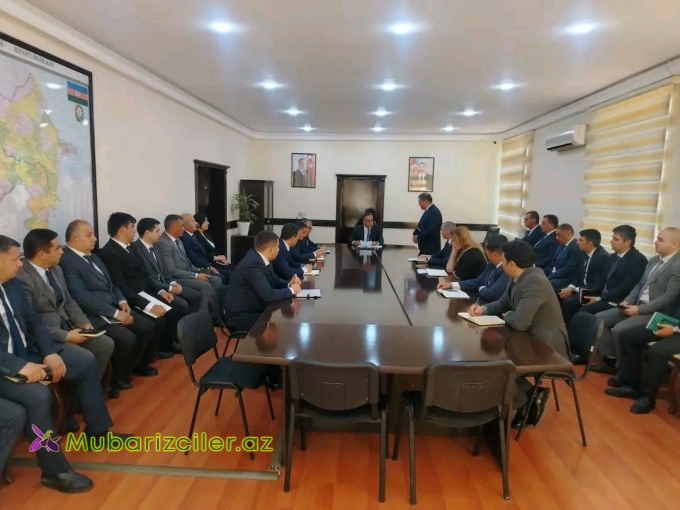 Məhərrəm Quliyevin rəhbərliyi ilə Goranboy RİH-də Aparat iclası keçirilib