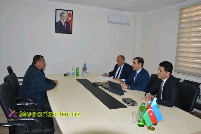 Anar Məmmədov Ağdərədə vətəndaşları qəbul edib