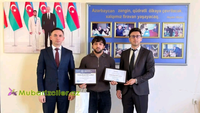 Goranboy rayon Uşaq-Gənclər İdman-Şahmat məktəbinin təlimatçısı İsa Rüstəmovla görüş keçirilib