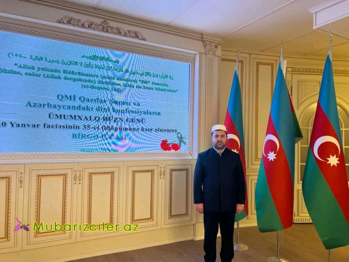 Goranboyun Baş Axundu vətəndaşlara çağrış edib