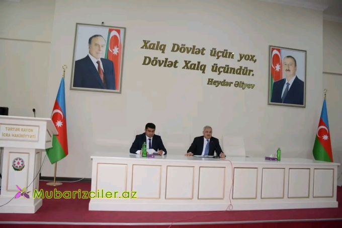 Müstəqim Məmmədovun rəhbərliyi ilə Tərtər RİH-də Müşavirə keçirilib