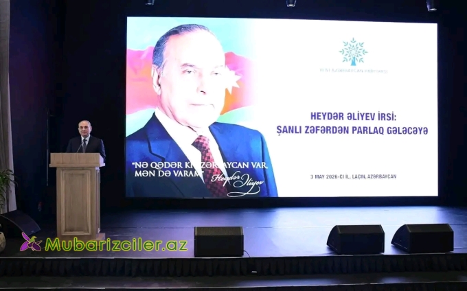 Laçında Heydər Əliyev irsi: şanlı Zəfərdən parlaq gələcəyə adlı tədbir keçirilib