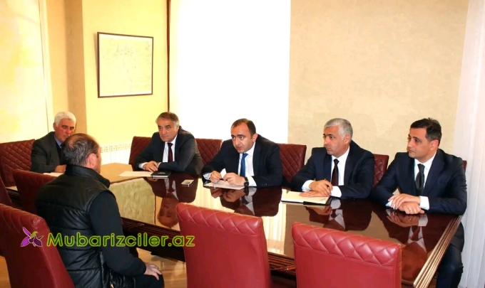 Daşkəsənin İcra başçısı vətndaşları qəbul edib