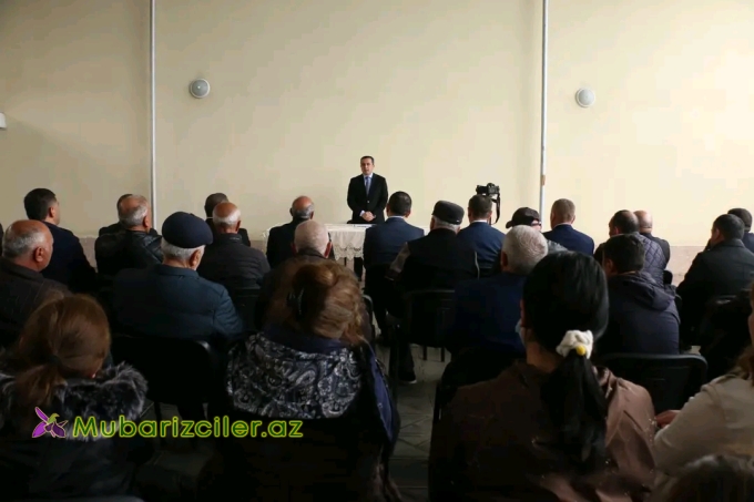 Rəşad Tağıyev Şəmkir şəhər Qaryağdı yaşayış massivində səyyar qəbul  keçirdi