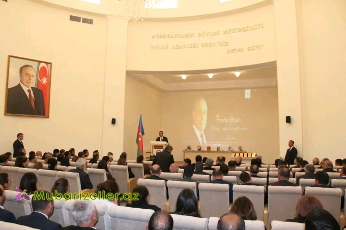 Goranboyda "Vətənə, xalqa həsr edilən ömür" mövzusunda konfrans keçirildi