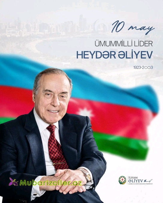 Heydər Əliyevin anadan olmasının 103-cü ildönümüdür