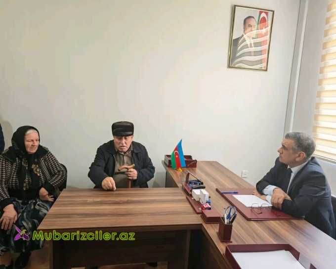 Xocavəndin İcra başçısı vətəndaşları qəbul edib