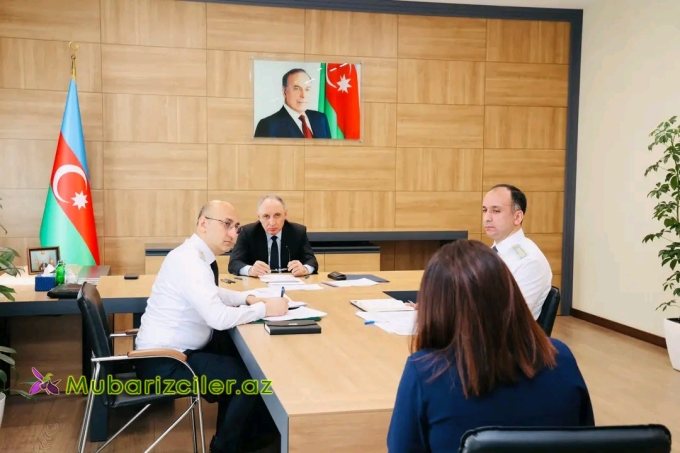 Kamran Əliyev Qaradağda qəbul keçirdi