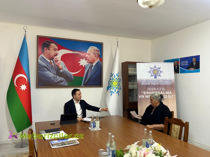 Deputat Nurlan Həsənov növbəti dəfə seçicilərini dinləyib