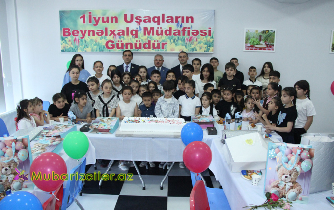 Tərtərdə şəhid və qazi övladları ilə görüş keçirilib