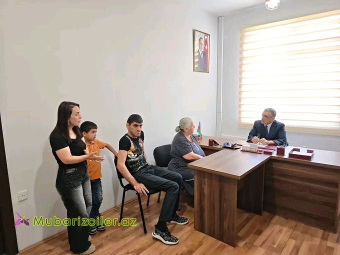 Xocavəndin İcra başçısı vətəndaşları qəbul edib