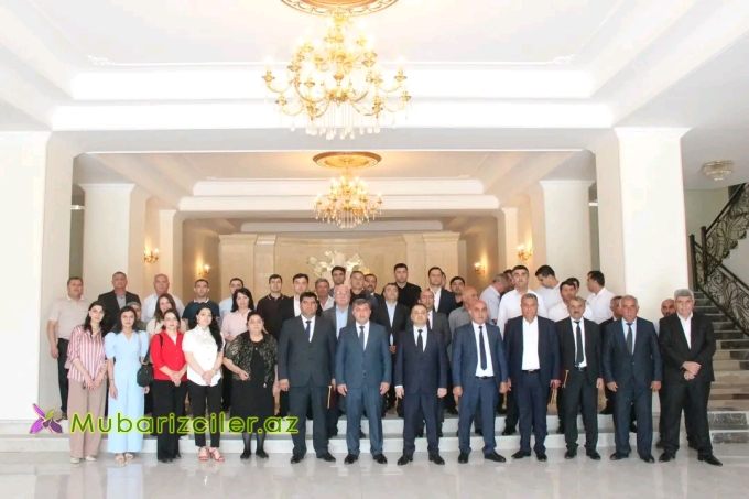 Goranboyda “Su təsərrüfatı və meliorasiya işçiləri günü”  qeyd edildi