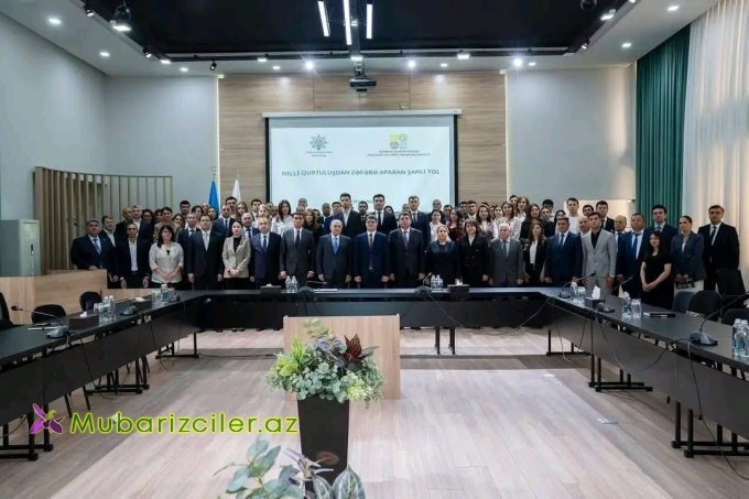 “Milli Qurtuluşdan Zəfərə aparan şanlı yol” mövzusunda tədbir keçirilib