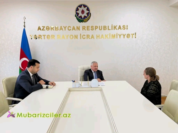 Tərtərin İcra başçısı vətəndaş müraciətlərini dinləyib