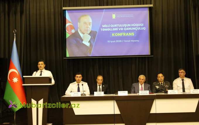 Baş Prokurorluq Tovuzda konfrans keçirdi