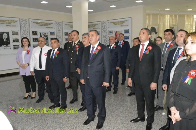 Naftalanda “Müasir Azərbaycanın memarlıq salnaməsində qurtuluşun rolu” mövzusunda tədbir keçirilib