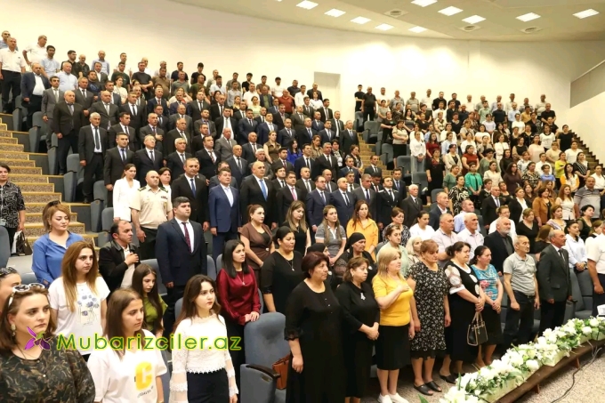 Ağstafada Milli Qurtuluş Gününə həsr olunmuş tədbir keçirilib