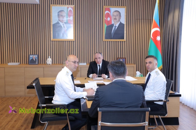 Baş Prokuror Nərimanovda vətəndaşları qəbul edib