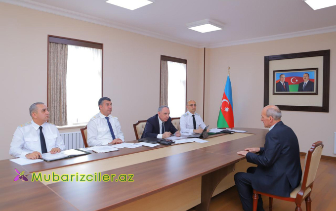 Kamran Əliyev Naxçıvanda qəbul keçirdi