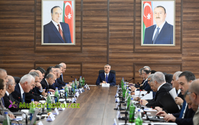 Samir Nuriyevin sədrliyi ilə Ağdərədə iclas keçirildi